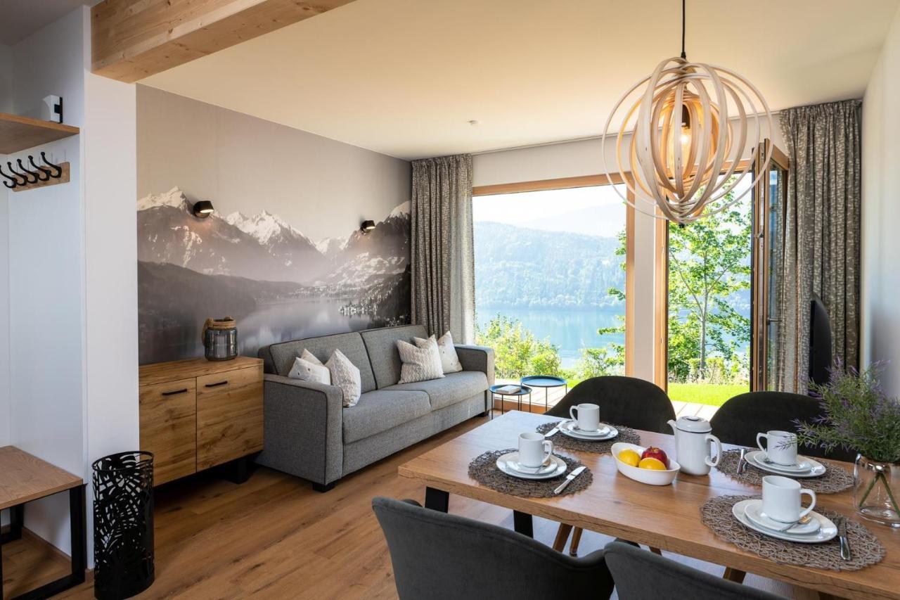 Chalet Seeblick Millstatt Buitenkant foto