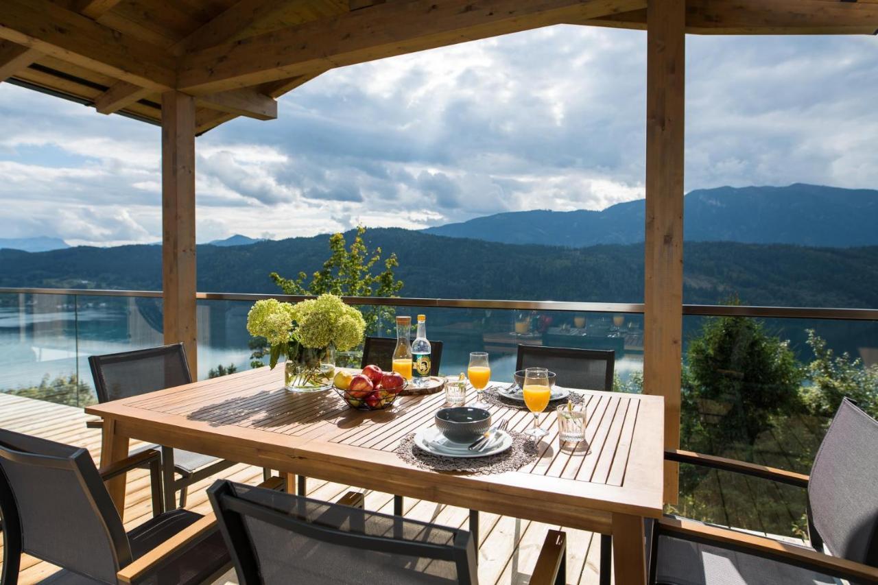 Chalet Seeblick Millstatt Buitenkant foto