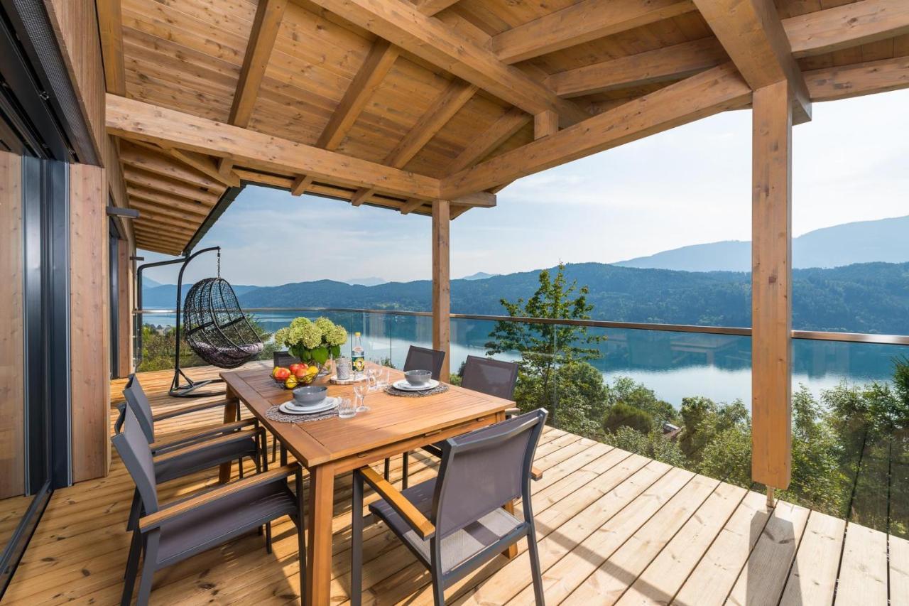 Chalet Seeblick Millstatt Buitenkant foto