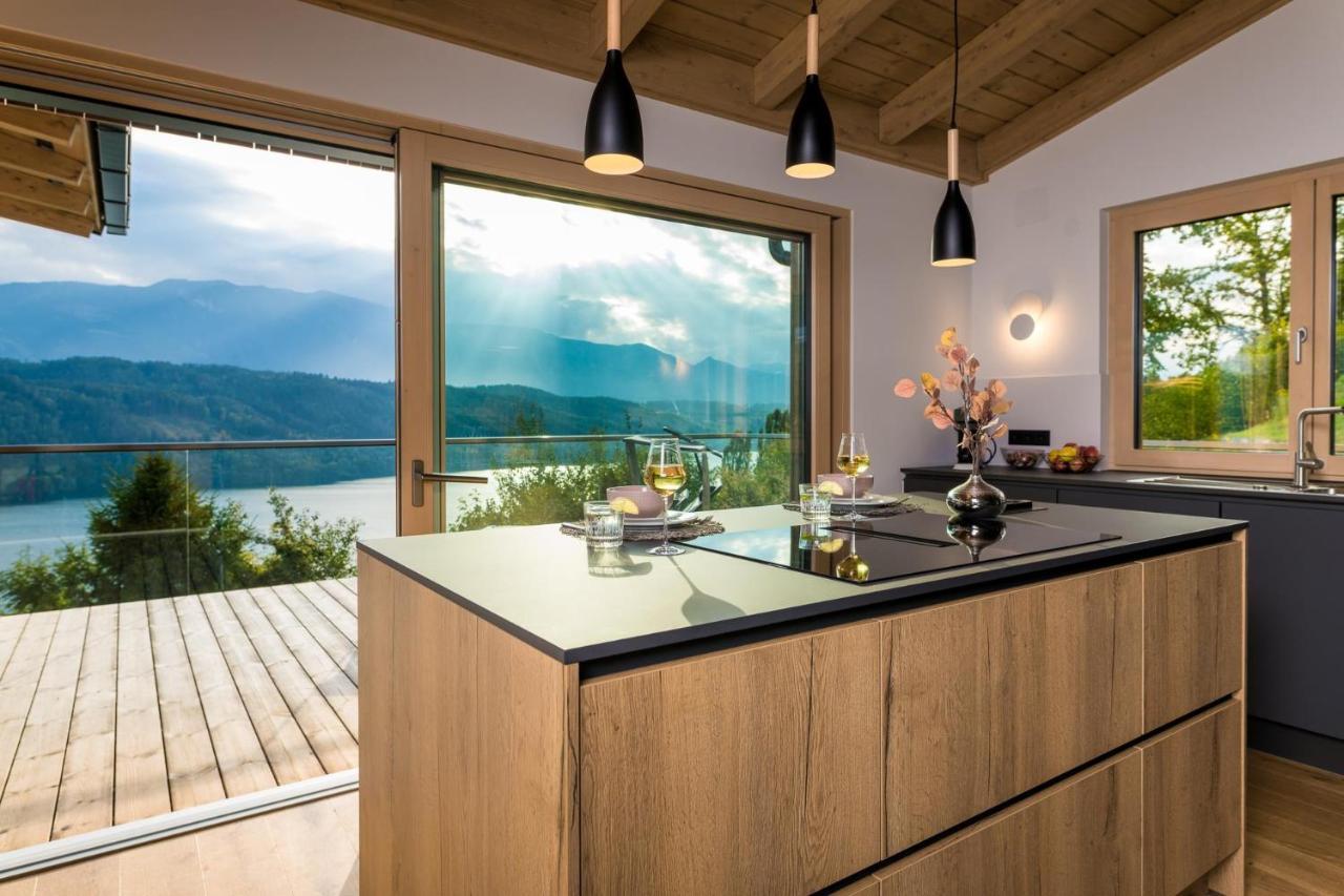 Chalet Seeblick Millstatt Buitenkant foto