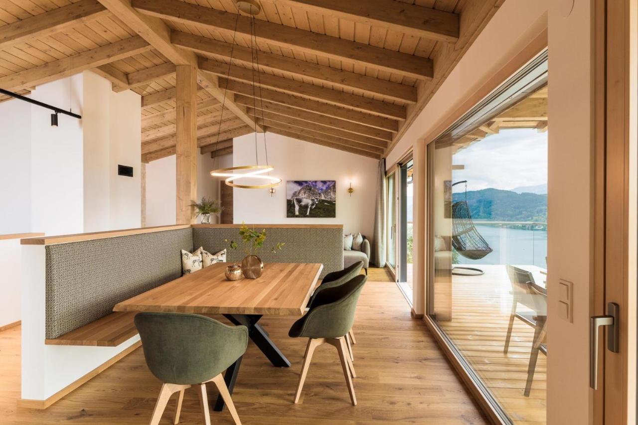 Chalet Seeblick Millstatt Buitenkant foto