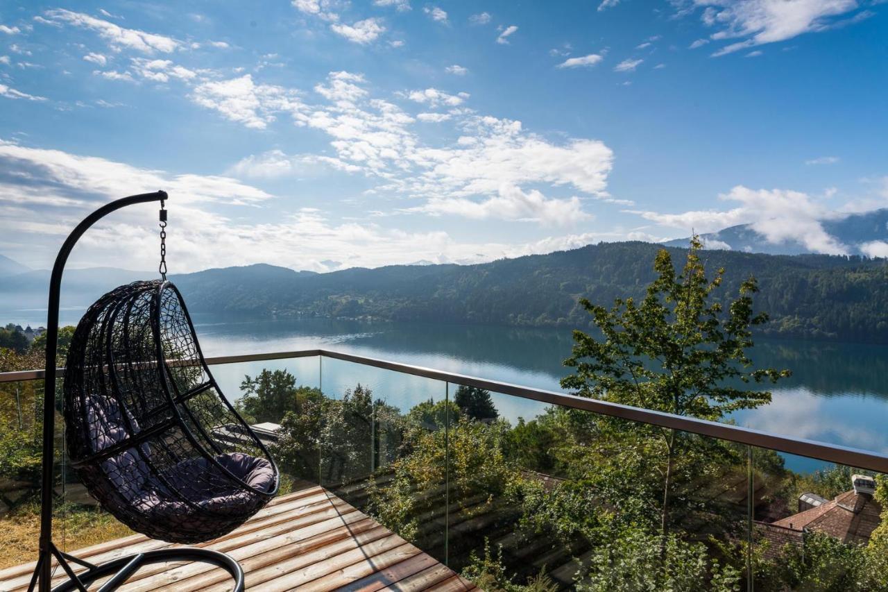Chalet Seeblick Millstatt Buitenkant foto