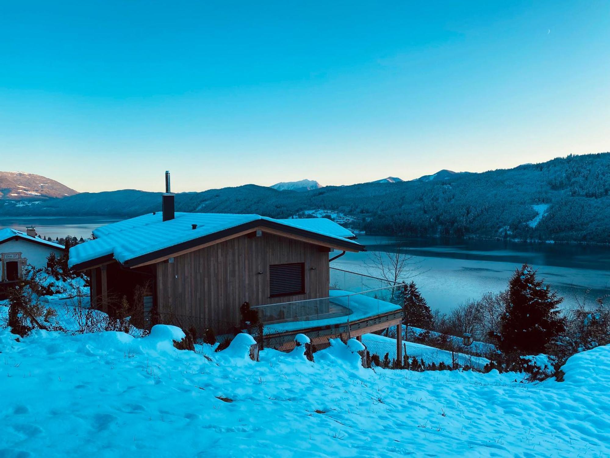 Chalet Seeblick Millstatt Buitenkant foto