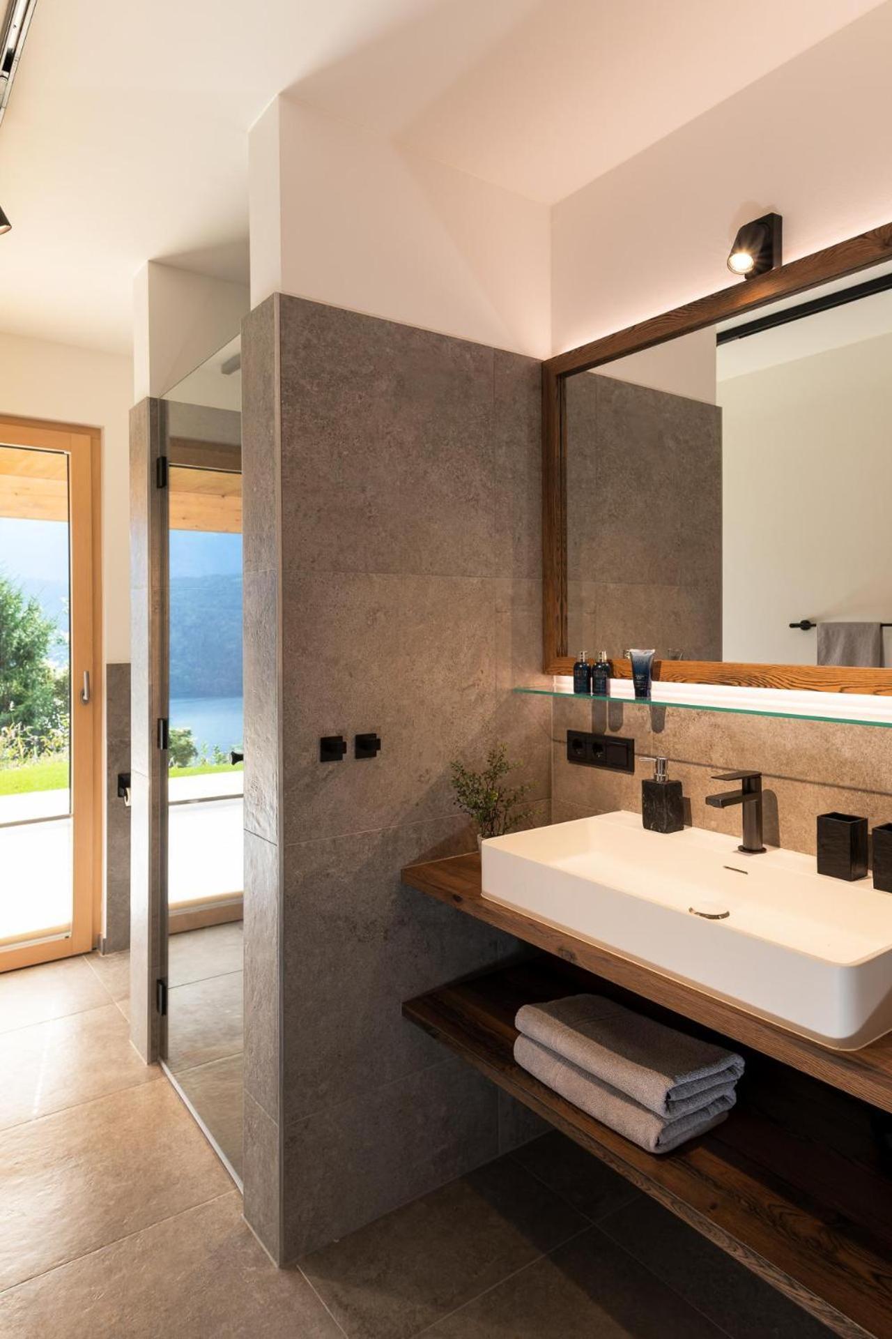 Chalet Seeblick Millstatt Buitenkant foto