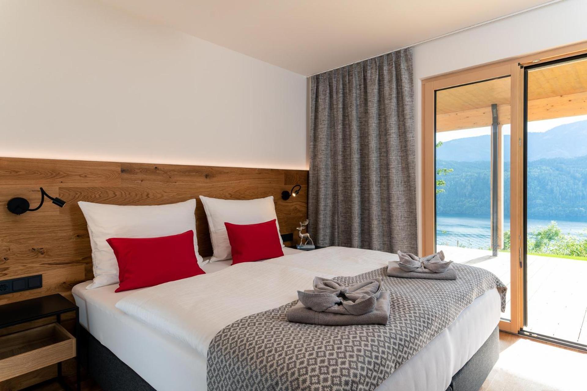 Chalet Seeblick Millstatt Buitenkant foto