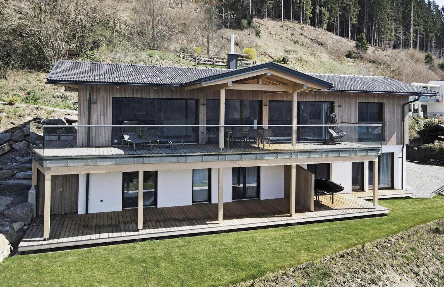Chalet Seeblick Millstatt Buitenkant foto