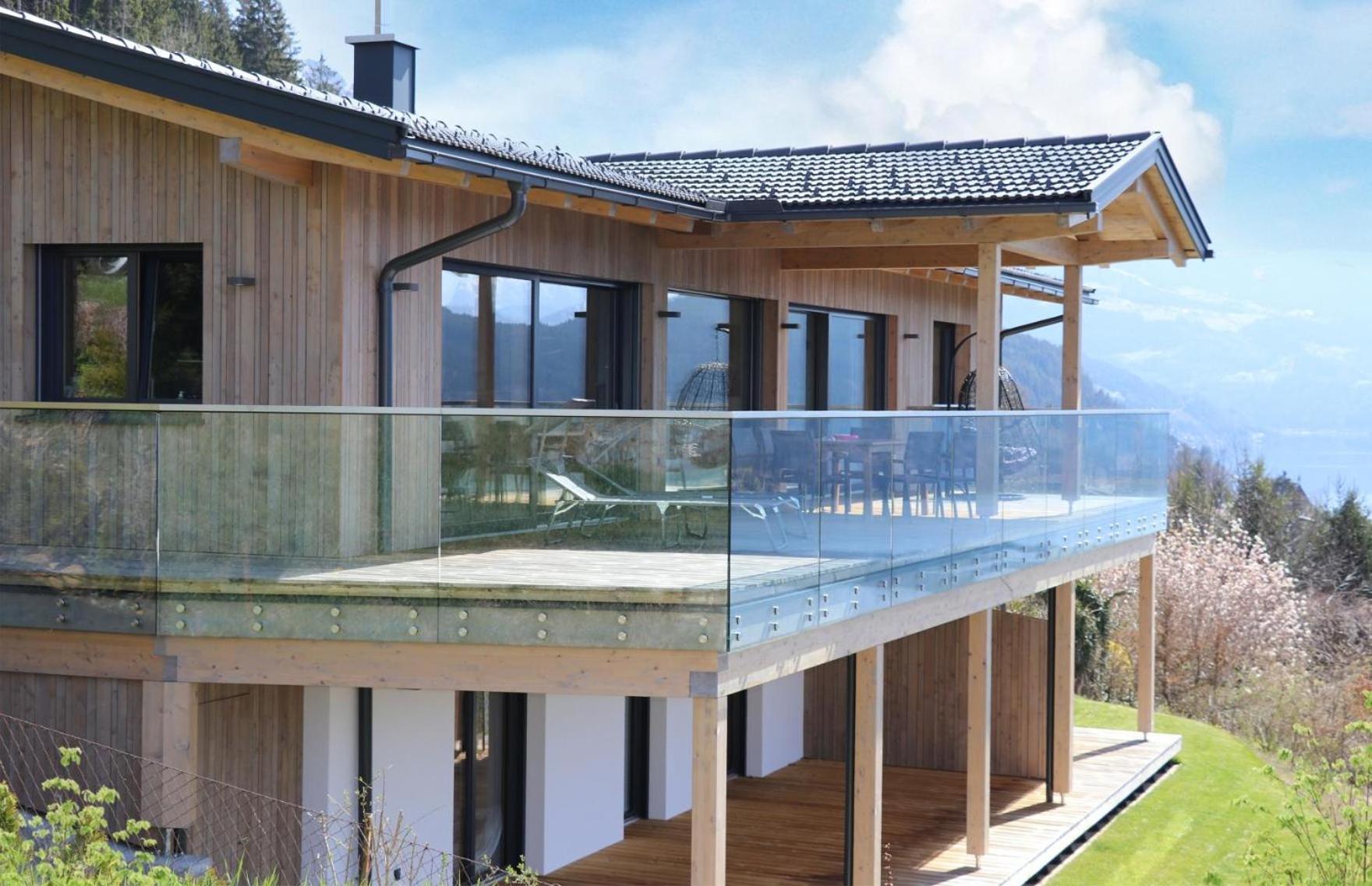 Chalet Seeblick Millstatt Buitenkant foto