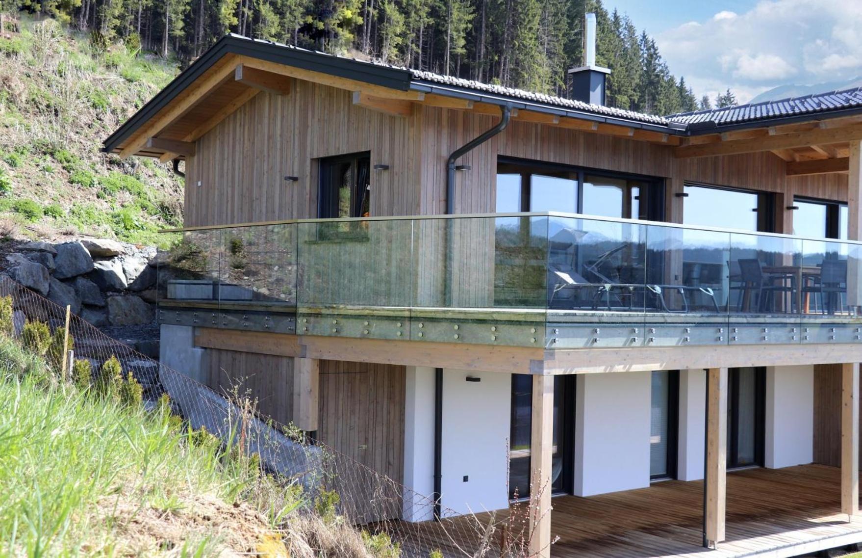 Chalet Seeblick Millstatt Buitenkant foto
