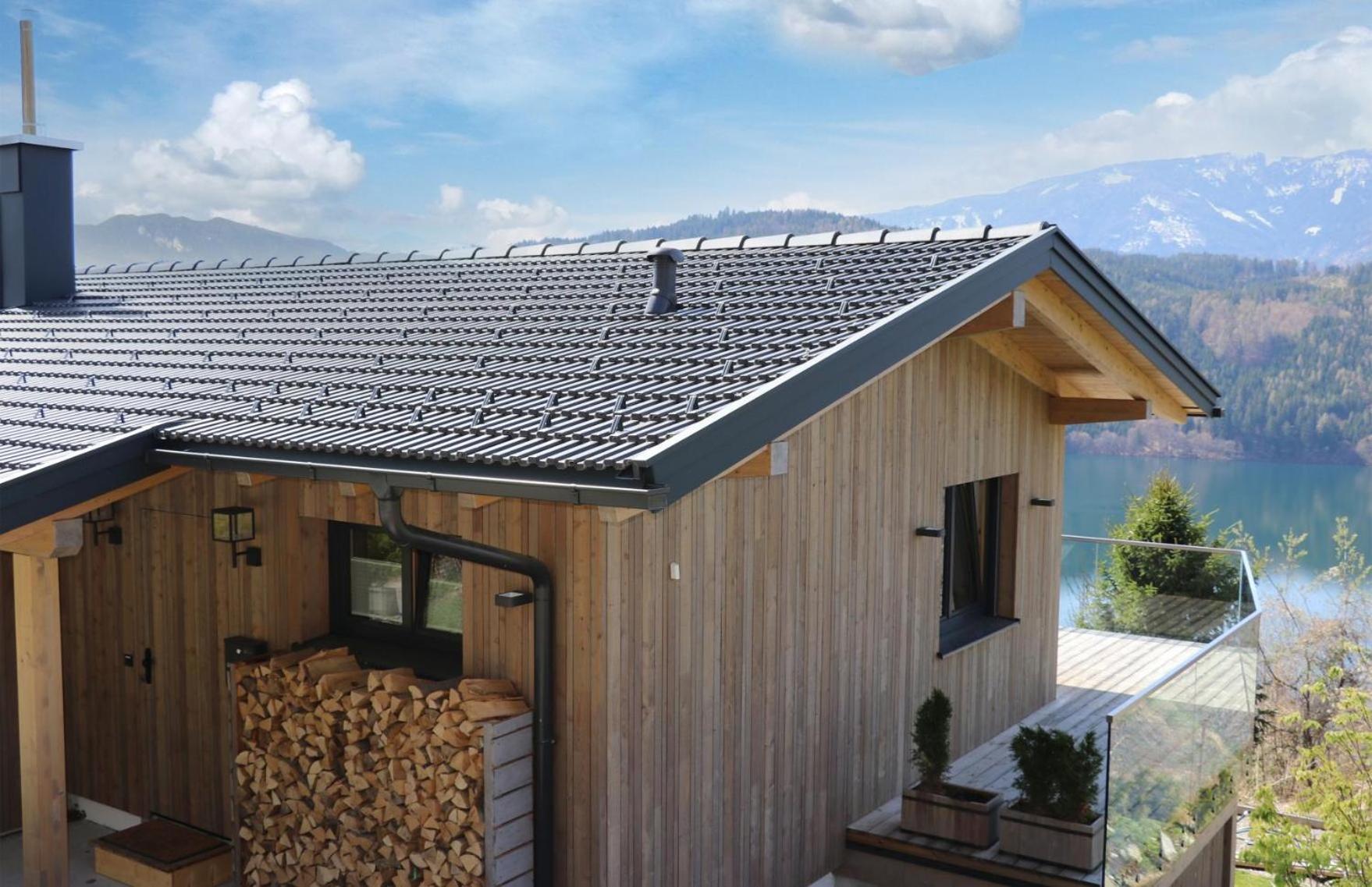 Chalet Seeblick Millstatt Buitenkant foto